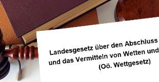 Lesen Sie die Neuerungen im oberösterreichischen Wettgesetz. © Spieler-Info.at